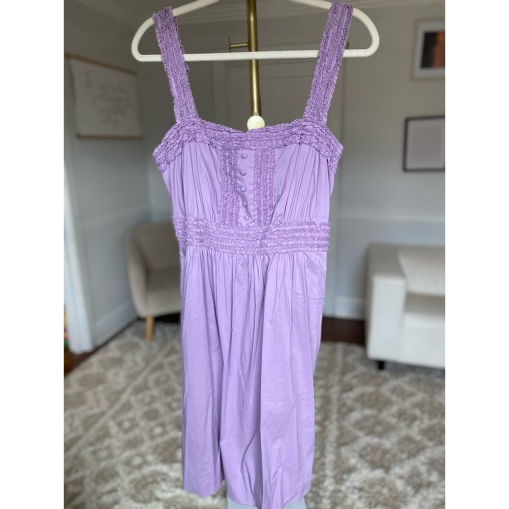BCBGMaxAzria Lavender Sleeveless Midi Dress - Picture 2 of 9